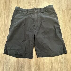 Tommy Bahama Chino Shorts Mens 33 Boracay Navy Stretch Tencel Pockets 9.5 inseam